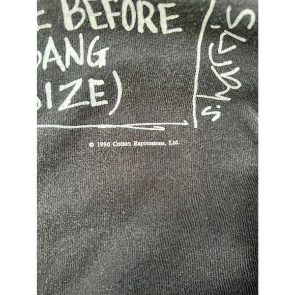 Vintage 1990 Fruit of the Loom cotton expressions T-Shirt - Size L single stitch - Picture 3 of 11